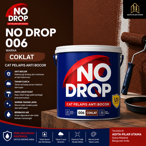 [1611044 (AA)] NO DROP 006K COKLAT - KL (AA)