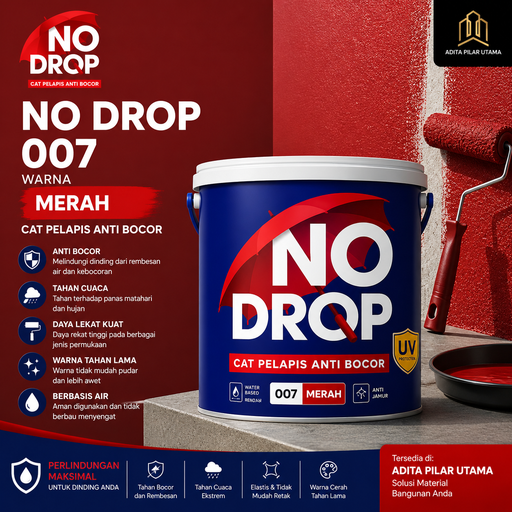 [1509027 (AA)] NO DROP 007G MERAH - GALON (AA)