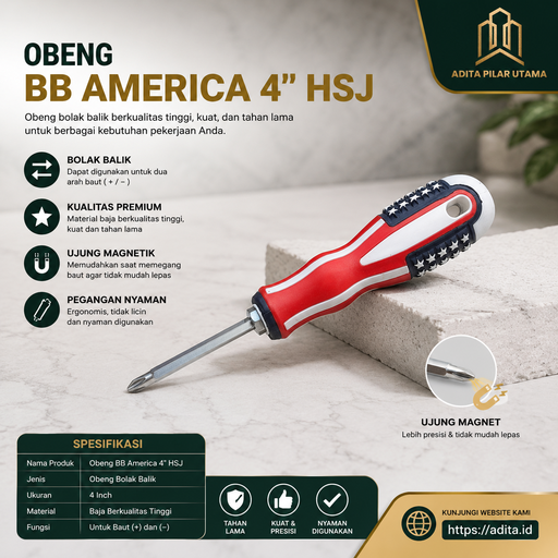 OBENG BB 4" AMERICA (AA)
