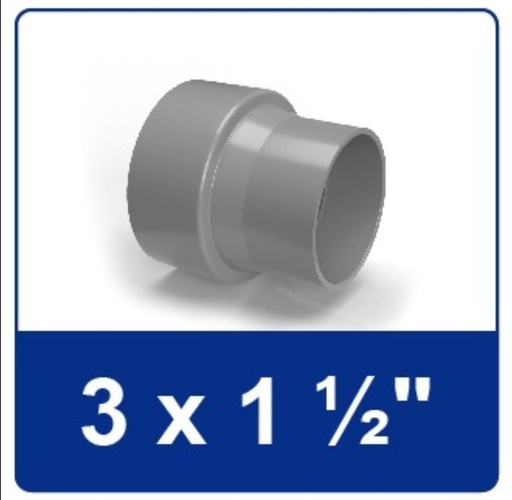 [1703023 (AA) O3X11/2D] OVER SOCK 3 X 1 1/2 RUCIKA D (AA)