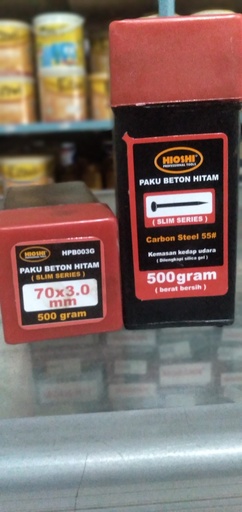 [8012583 (AA)] PAKU BAJA 7CM 1 DOS = 68 BJ HIOSHI 500 GRM (AA)