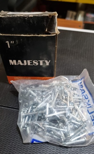 [2112074 (AA)] PAKU BAJA PUTIH 2CM 1" (AA)