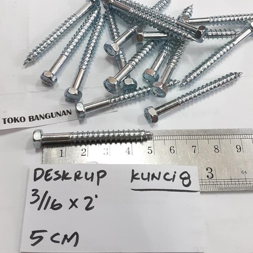 [8014713 (AA)] PAKU SKRUP DEX 3/16 X2 ( S8 ) (AA)