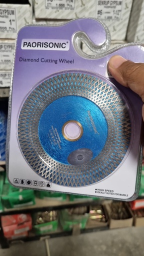 [8390453 (AA)] PAORISONIC BIRU BATIK- POTONG KERAMIK-GRANIT (AA)