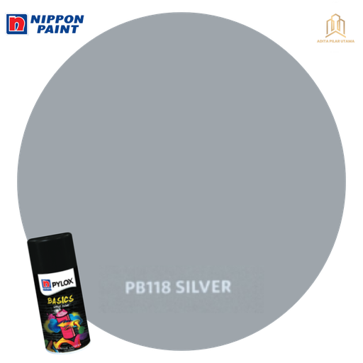 [1503067 (AA)] PILOX BASIC PB118 SILVER (AA)