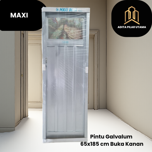 [1806035 (AA)] PINTU GALVALUM 65x185 (KANAN) MAXI DOOR STD (AA)