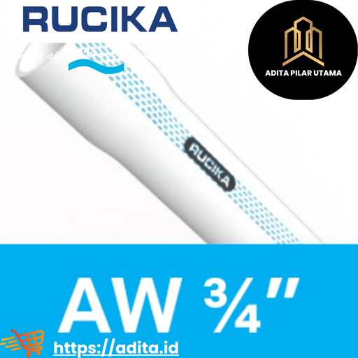 [AW3/4D1510047 (AA)] PIPA PVC AW ¾" RUCIKA AW 3/4 DIM R-AW (AA)