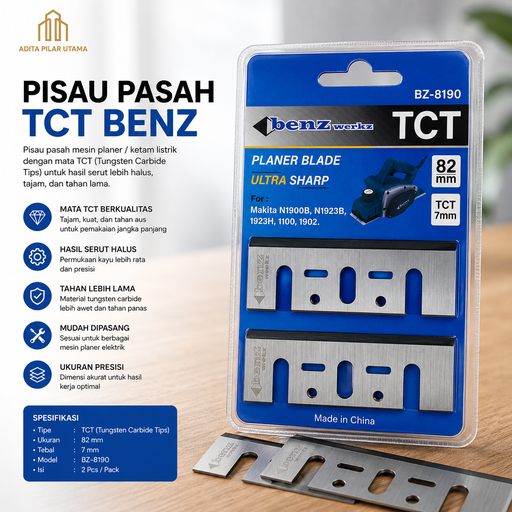 [8041636 (AA)] Pisau Pasah TCT Benz (AA)