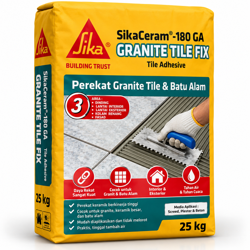 [2212002 (AA)] SikaCeram®-180 GA TileFix - Granite TileFix 25Kg (AA)
