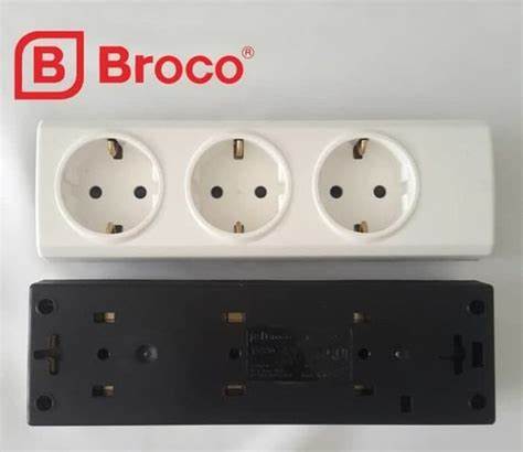 [1505019 (AA)] SK 3 LUBANG ARDER BROCO STOP KONTAK(AA)