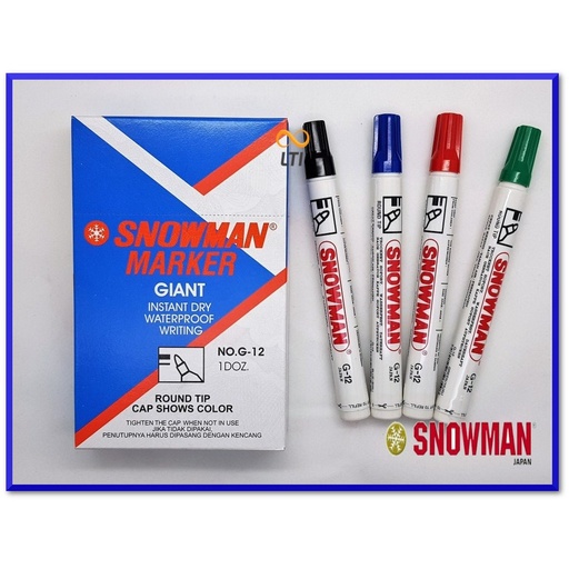 [2003035 (AA)] SPIDOL BESAR PERMANENT SNOWMAN AG 12 (AA)