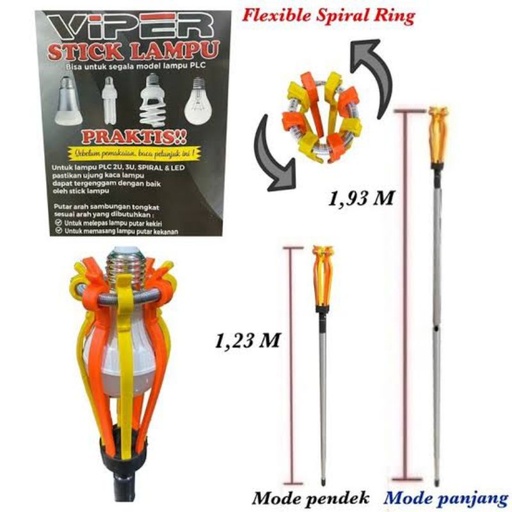 [1006225 (AA)] STICK LAMPU VIPER (AA)