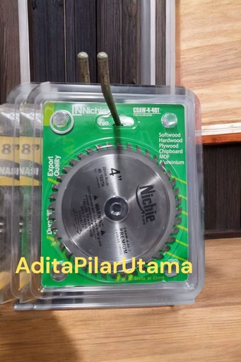 [715126 (AA)] TCT SAW BLADE 4 INCH NICHI (AA)