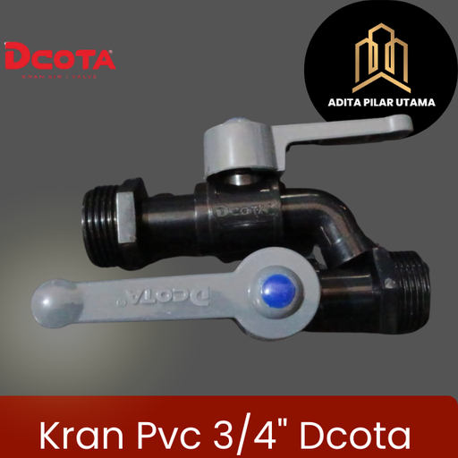 KRAN PVC 3/4 DcotA (AA)