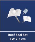 [140820241836] DR. SHIELD ROOF SEAL SET - TW 7,5CM (PER 40PCS)