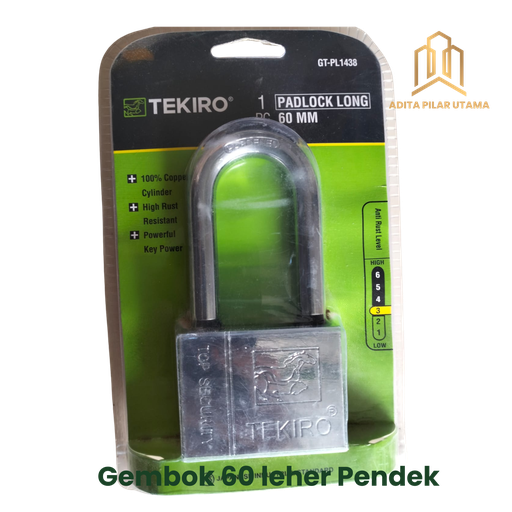 [040920241345 (AA)] GEMBOK 60MM LPJ TEKIRO (AA)