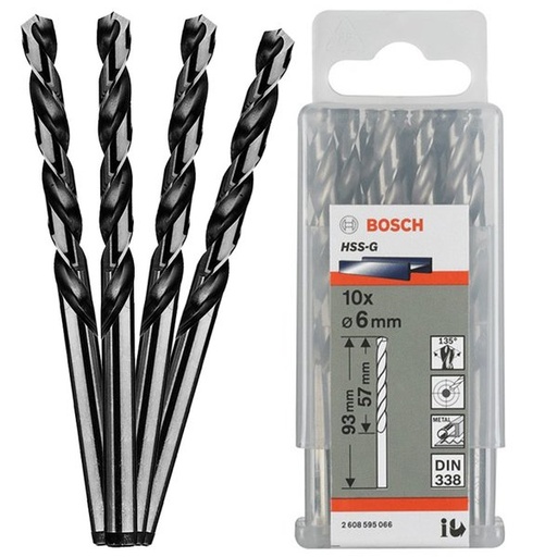 [2608595066 (AA)] MATA BOR BESI BOSCH HSS-G  6mm 57x93mm (AA)
