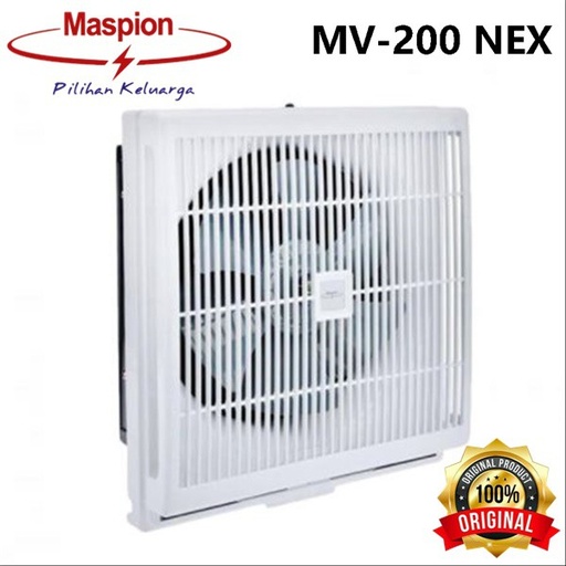 [211120241655 (AA)] EXHAUST FAN WALL MASPION MV 200NEX (8 IN/20CM) (AA)