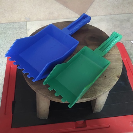 [140220250624 (AA)] CETOK KOTAK BATA RINGAN PVC HIJAU 9 CM (AA)