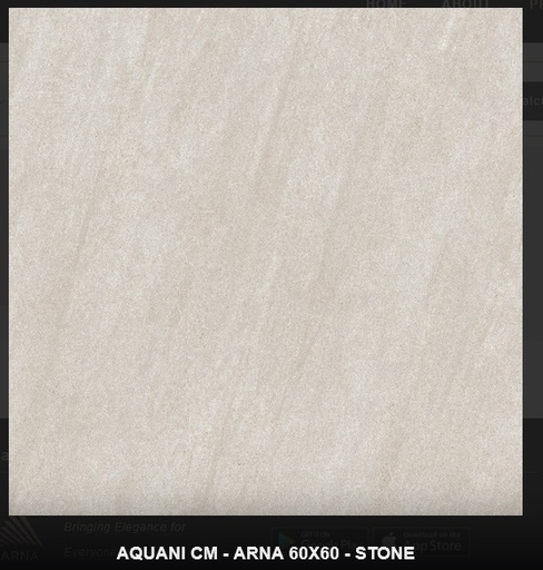 [050620251210 (AA)] GRANITE 60/60 ARNA AQUANI CREAM MATT (1D0S=1.44M2)