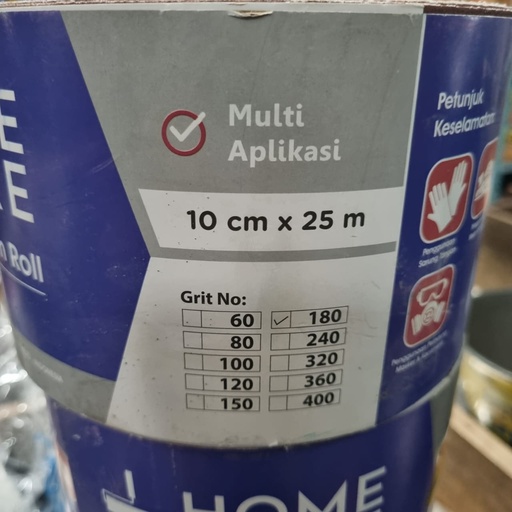 [300720250852 (AA)] AMPLAS ROLL 180 (10CMX25M) HOME CARE (AA)