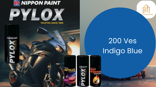 [260820250750 (AA)] PILOX (PYLOX)  200 VES INDIGO BLUE 300ML (AA)