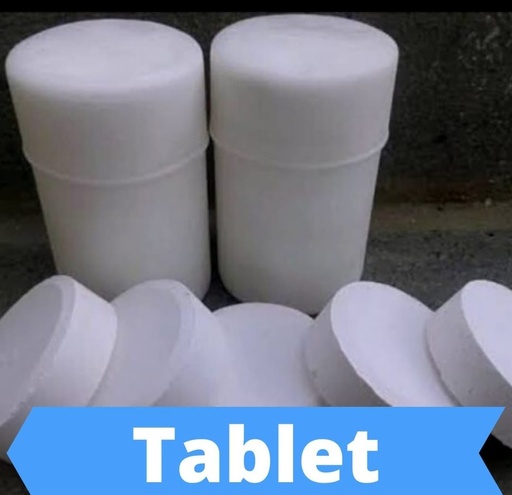 [170920250856 (AA)] TCCA GRANULAR TABLET 90% (200gr) - Kaporit Tablet Obat Penjernih Air (AA)