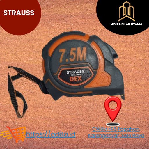 [011020250941 (AA)] METERAN 7.5M STRAUSS DEX (AA)