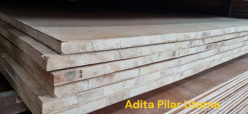 [021020250926 (AA)] TRIPLEK 18mm - BLOCKBOARD 1.22X2.44M SEMI MERANTI (AA)