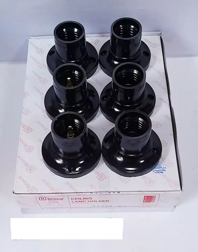 [011020251640 (AA)] FITING PLAFON HITAM BROCO 210L (AA)