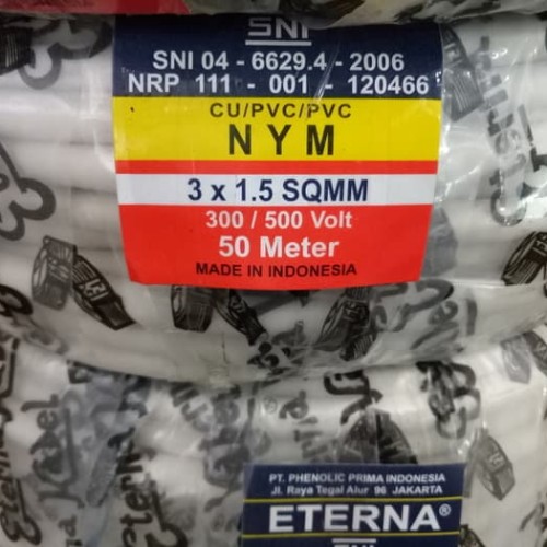 [210120261312 (AA)] KABEL NYM 3X1,5 ETHERNA ROLL (AA)