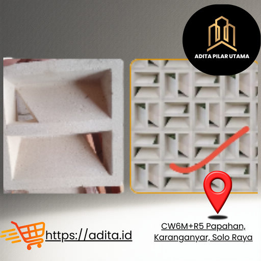 [140220261124 (AA)] ROSTER/ LOSTER BETON 20/20 KUPU-KUPU (1 CRATE = 10BJ) (AA)