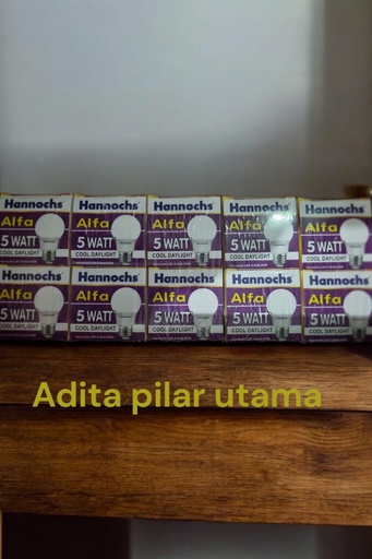 [160420261521 (AA)] LED HANNOCHS ALFA 5W (AA)