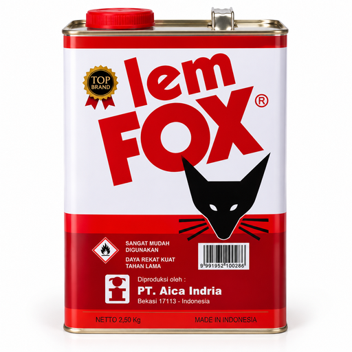 [210420261323 (AA)] Lem Kuning Lem FOX Galon 2,50Kg (AA)