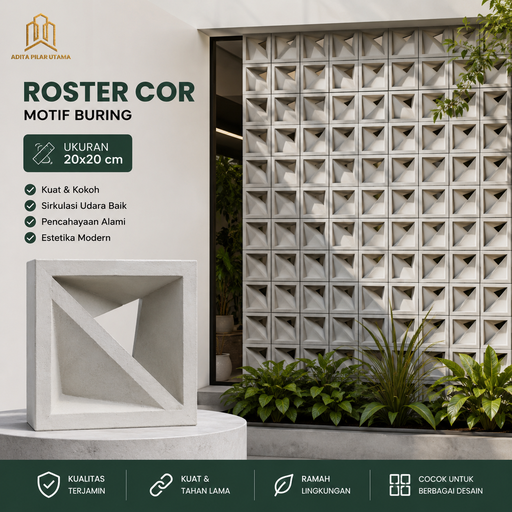 ROSTER/ LOSTER BETON 20/20 BURING (1 CRATE = 10BJ) (AA)