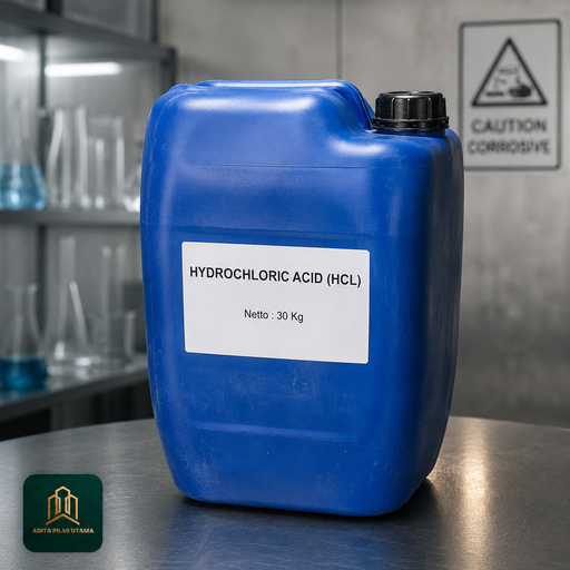 HCL - Hydrochloric Acid 1 Jeregen isi 30 Kg (AA)