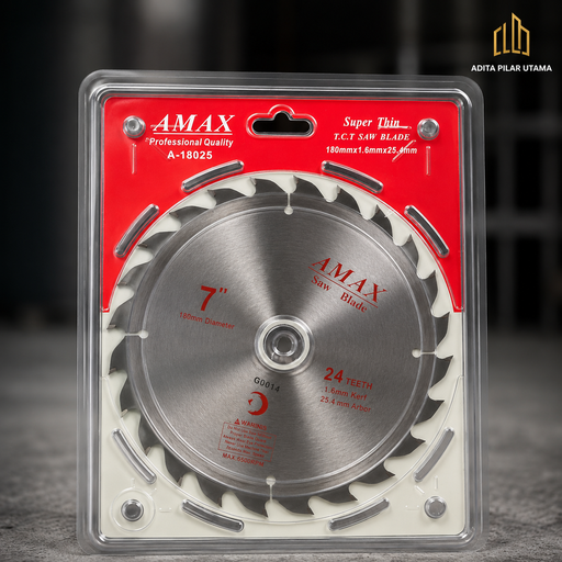 TCT SAW BLADE 7 INCH 24T AMAX (AA)