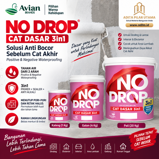 NO DROP CAT DASAR 1Kg (AA)
