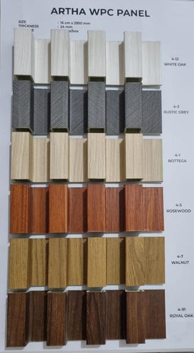 [2310127] ARTHA WPC PANEL 24X160X2950MM (1BOX=14BT) 0.66M2