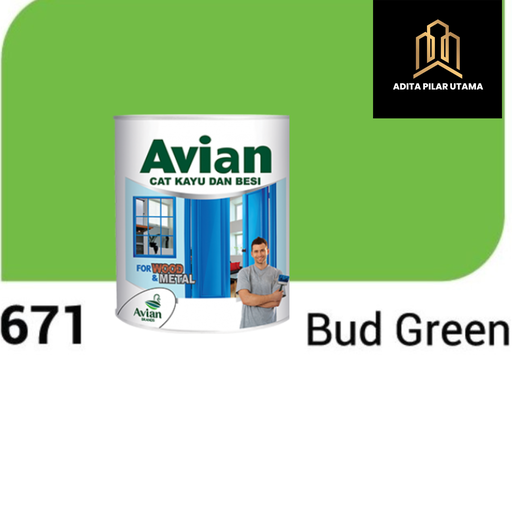 [2210033 (AA)] AVIAN 671 BUD GREEN 900CC (AA)
