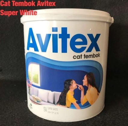 Avitex Exterior SUPER WHITE A009SW - PAIL CAT PUTIH
